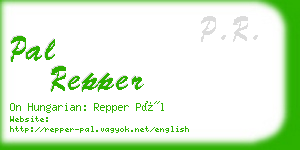 pal repper business card